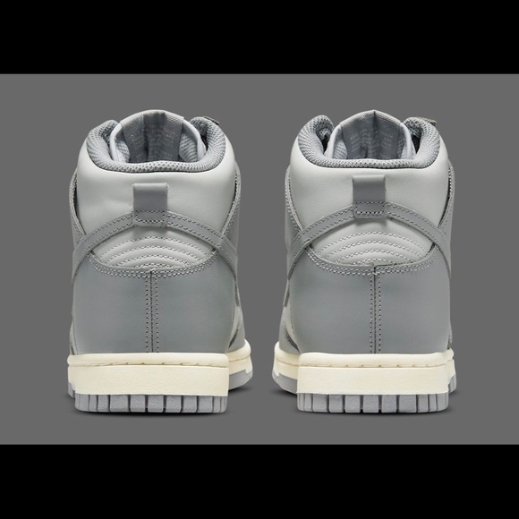 Nike Dunk High Grey Sail Size 10W/8.5M - Picture 5 of 5